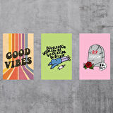 3 lü poster tablo M43