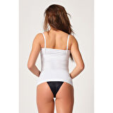 Beyaz Mı Emay 2030 Agraflı Göğsü Açık Atlet Korse