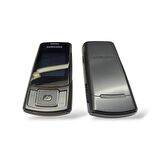 Samsung M620 Kasa Samsung Galaxy M620 Uyumlu Siyah Renk Orta Kasa Ön Arka Kapak Tuş Takımı