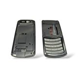 Samsung M620 Kasa Samsung Galaxy M620 Uyumlu Siyah Renk Orta Kasa Ön Arka Kapak Tuş Takımı