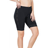 MARSiLYAN- Dantelli Uzun Kadın Şort 418