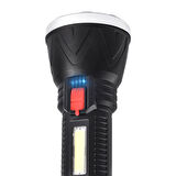 Ayt Powermaster CL-W09 Ledli Mini Disko Toplu Şarjlı El Feneri Işıldak Aydınlatma