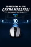 Özel Seri Donanım Taşınabilir Masaüstü Mouse Optik Kablosuz Fare TM08 Mavi