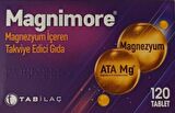 Tab İlaç Magnimore Magnezyum İçeren Takviye Edici Gıda 120 Tablet