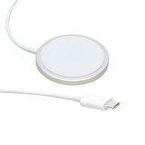 Powermaster Magnet Wireless Şarj Cihazı 5V/3A USB Type-C