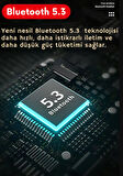 Bluetooth Kulaklık Powerbankli Hız Göstergeli Mikrofonlu Kulak içi Oyuncu Rgb Stereo V5.3