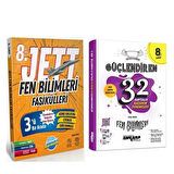 Ünlüler Karması 8. Sınıf Fen Bilimleri JETT Soru Fasikülleri ve Ankara Deneme Seti 2 Kitap