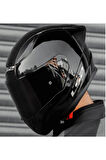 Rapid 2 Race Siyah Kask