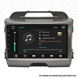 Araç Multimedya Kia Sportage Android 12 Carplay 4Gb Ram + 64Gb Hdd 2010-2015 Navigasyon Ekran MYW