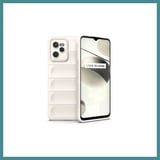 Trendexa Realme C35 Kılıf Optimum Silikon - Krem MAC