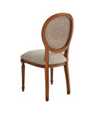 Madalyon Tornalı Ahşap Sandalye