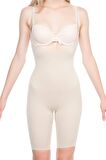 Kadın Seamless Ğöğsü Ve Popo Açık Uzun Paçalı Boxer Boy Korse