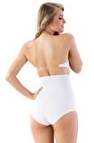 Kadın Beyaz İz Yapmazide Toparlayıcı Slip Korse