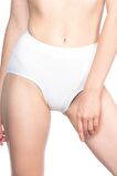 7025 Dikişsiz Düşük Bel Ince Slip Korse Beyaz