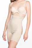 Kadın Ten Yüksek Bel Popo Açık Korse