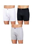 6 Adet Pamuklu Erkek Boxer - E010