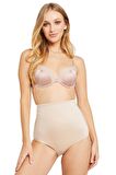 Kadın Ten Rengi Klasik Slip Korse