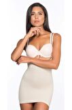 Kadın Ten Göğsü Açık Atlet Korse 5043