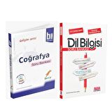 Birey Coğrafya Gelişim Serisi B ve AKM Dil Bilgisi Soru Bankası Seti 2 Kitap