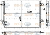 Mahle-Knecht-Behr AC733000P Klima Radyatörü Passat 06-11 CC VII 1.4 1.8 2.0TSI 3.2 3.6FSI 05-15 3C0820411C