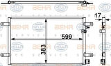Mahle-Knecht-Behr AC803000S Klima Radyatörü A6 3.0TDI Quattro 05-10 4F0260403E