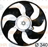 Mahle-Knecht-Behr CFF314000P Fan Motoru Pervaneli Clio III -Modus 05 Klimalı 7701059785