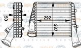 Mahle-Knecht-Behr CI141000P Turbo Radyatörü Intercooler Volkswagen Touareg 2.5 R5 TDI 03-10 3.0 V6 TDI 10 Q7 3.0TD I 07 287X292X50 7L6145803D