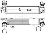 Mahle-Knecht-Behr CI491000S Turbo Radyatörü BMW N47N E90 E92 E93 E83 17517798788