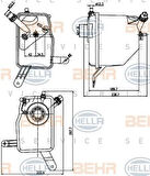 Mahle-Knecht-Behr CRT205000S Radyatör Su Deposu BMW E60 E63 E63 17137542986