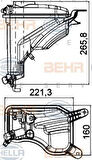 Mahle-Knecht-Behr CRT207000S Yedek Su Deposu BMW E81 E82 E90 E88 E91 E92 E93 E84 E88 17137607482