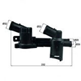 Mahle-Knecht-Behr Th52 Termostat Muhafaza Conta Ve Sıcaklık Salterı Ile Caddy Golf Vı Jetta Polo A1 A3 Altea Ibıza Leon Toledo Fabıa Octavıa Rapıd Roomster Yetı 1.2Tfsı Tsı Cbza Cbzb Cbzc