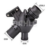 Mahle-Knecht-Behr TM25108 Termostat BMW F10 F11 F20 F21 F22 F23 F30 F80 F31 F34 F32 F82 F33 F83 F36 E84 F25 F26 F15 F85 E89 Z3 11538648791