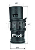 Mahle-Knecht-Behr TO780 Yağ Termostatı Otm Sanz BMW M43 M52 M54 N40-N46 E46 E83 E52 17111437362