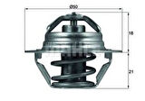 Mahle-Knecht-Behr TX10089D Termostat 89CC Clio II-Kangoo -Megane II-Dacia Duster-Logan-Sandero 1.4 1.5 8200772985