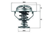 Mahle-Knecht-Behr TX11482D Termostat Nissan Navara 2006-L200 2.5 2005-2015 Mitsubishi Pajero 2000-2006 97361771