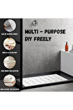 MAİN SHOP Küvet ve Duş Paspası Vantuzlu Kaymaz Yumuşak Silikon Kokusuz Banyo Paspası 45 x 70 Cm
