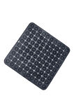 MAİN SHOP 1 ADET GRİ Kare Masajlı Vantuzlu Yapışır Silikon Banyo & Duş Kaydırmazı & Küvet Paspası 54X54 CM