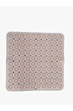 MAİN SHOP Kare Masajlı Silikon Banyo & Duş Kaydırmazı Pembe Renk Gp-150