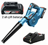 Bosch GBL 18V-120 ÜFLEYİCİ 2 AMPER (ÇİFT) BATARYA