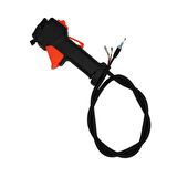 Motorlu Tırpan Ot motoru Sırt Model Gaz Tetiği Komple Set Cg/bg 430-520 Gaz Kolu Tırpan
