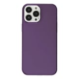 İphone 14 Pro Max Kılıf Pc Sert Şeffaf Kapak - Mor