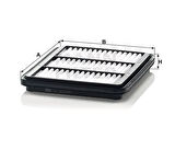 MANN C2214 Hava Filtresi Matiz 05-Spark 05-10 M200 M250 1.0 0.8 52Hp 96591485