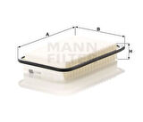 MANN C25006 Hava Filtresi Opel Agila 1.2 1.0 08-11 Splash 1.2 1.0 08-10 4710951