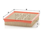 MANN C25135 Hava Filtresi Rover 75 1.8 2.0 V6 2.5 V6 1999-2005 Rover MG ZT T160 T180 T190 2001 2005 GFE2412