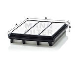 MANN C2740 Hava Filtresi Chevrolet Epica 2.0 VCDI 96434764