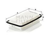 MANN C3230 Hava Filtresi Toyota Corolla 1.4 D4D 2004-2007 Avensis 2.0 D4D 2003-2007 178010G010
