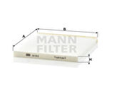 MANN CU1912 Polen Filtresi Corolla Verso 1.4-1.6-1.8 VVTI-2.0 D-4D 02-04-Corolla Sedan 2.0 D-4D 02-07 87139-YZZ06