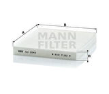 MANN CU2043 Polen Filtresi Mazda 2 03-07 Mazda 6 07-Mazda C7 07- GI6A61P11A