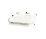 MANN CU2138 Polen Filtresi Grand Vitara 06-10 95861-64J00