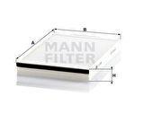 MANN CU3054 Polen Filtresi Delphı Tipi Astra G Astra H Zafira A 11717801942